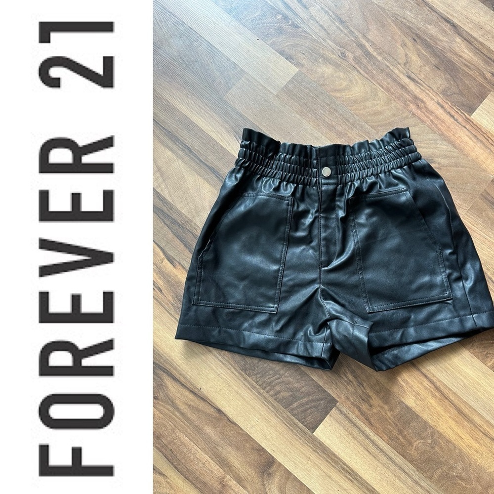 Forever 21 Black High Waist Shorts